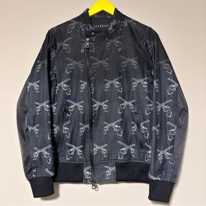 Roarguns Japan Crossgun Motorcycle Jacket Rare Sz 1 Small